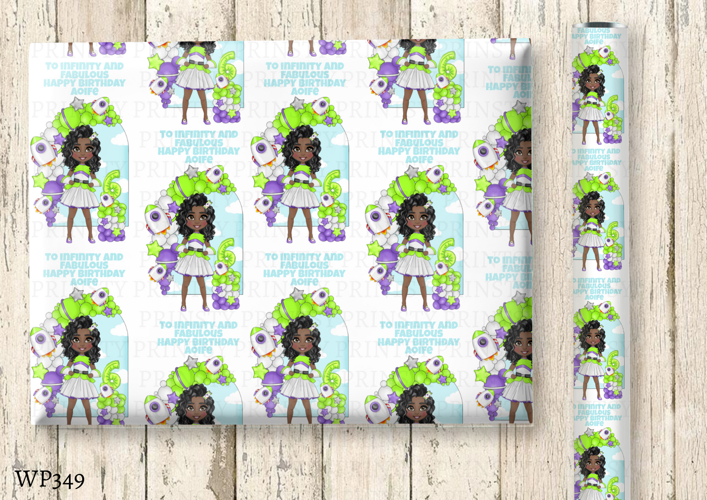 Toy Land Dolly Wrapping Paper