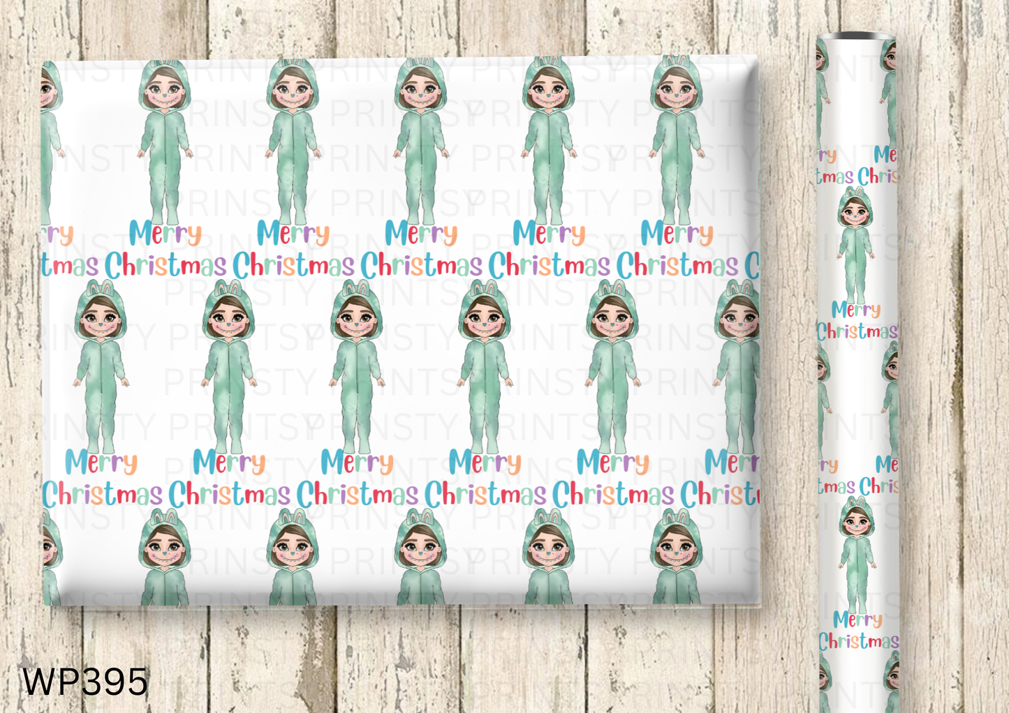 Mini Magic Monsters Dolly Wrapping Paper