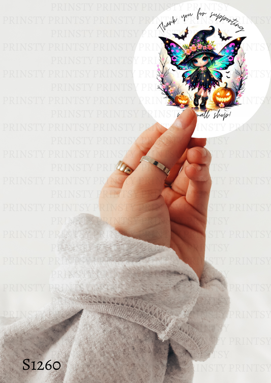 Halloween Fairy Sticker Sheet