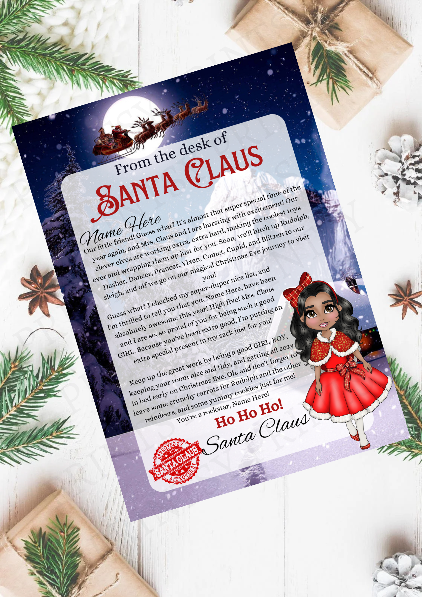 From Santa Claus Letter