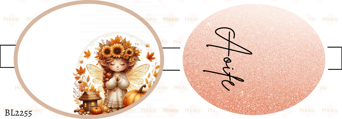 Sunflower Autumn Fairy Bow Loop