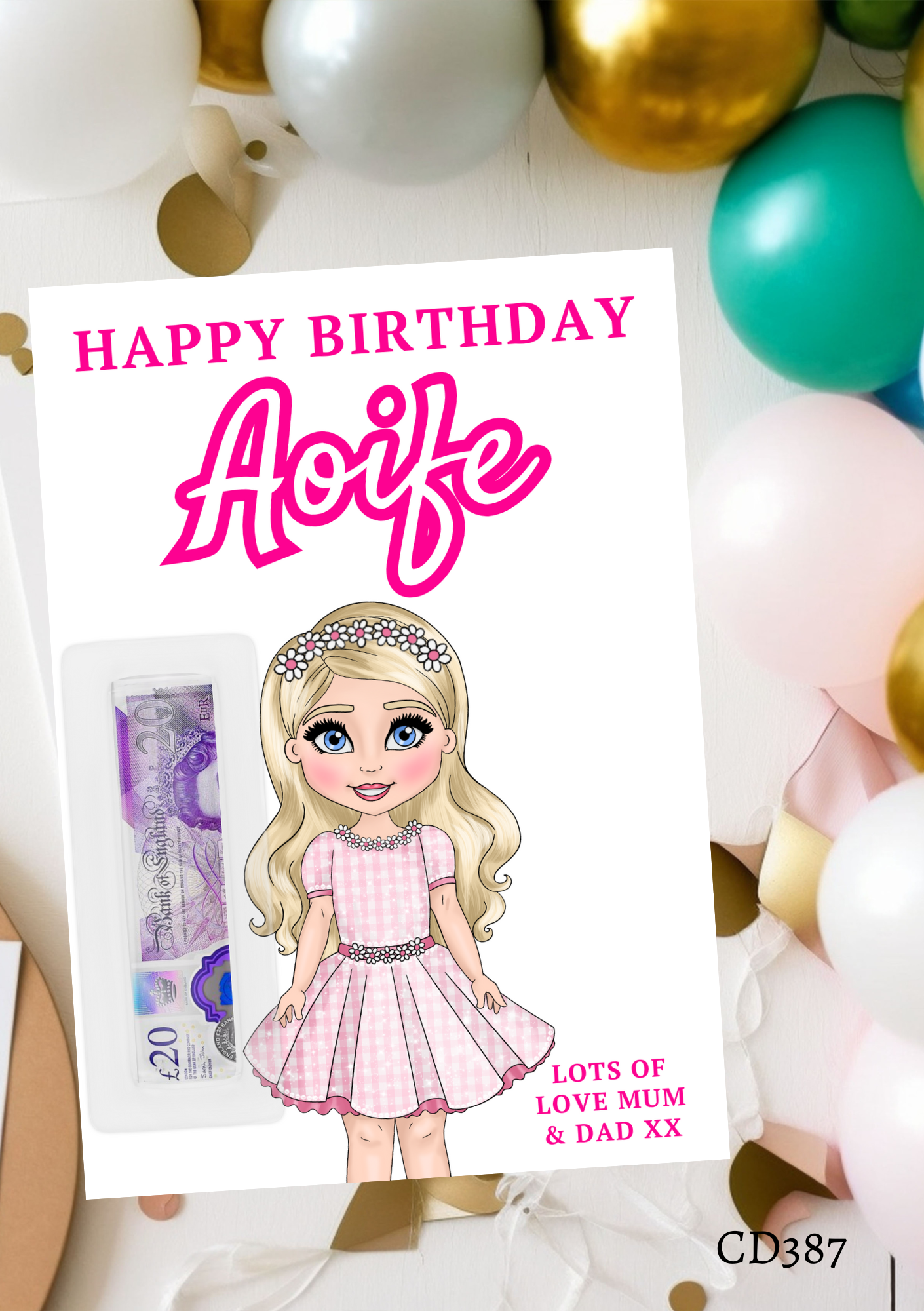 Dolly's Dolly Money Card