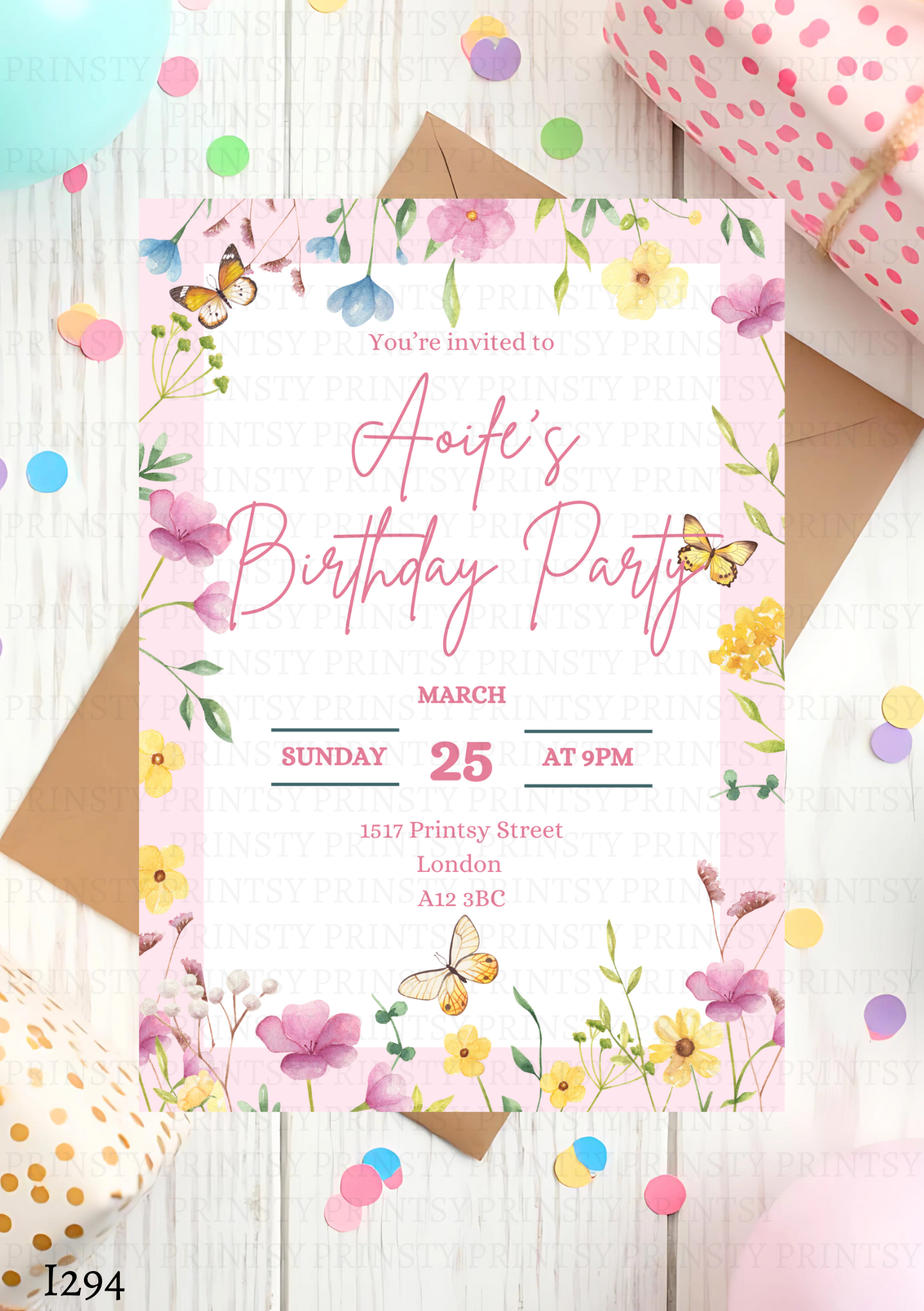 Birthday Party Invite