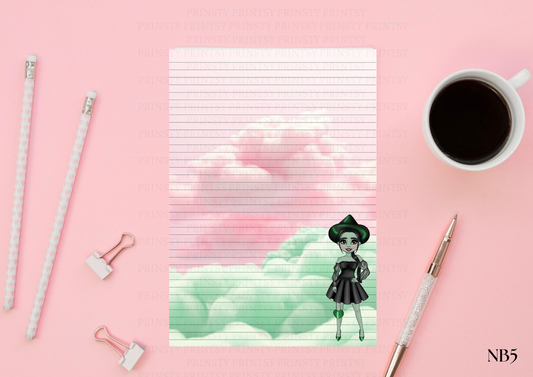 Wicked Peel Away Note Book