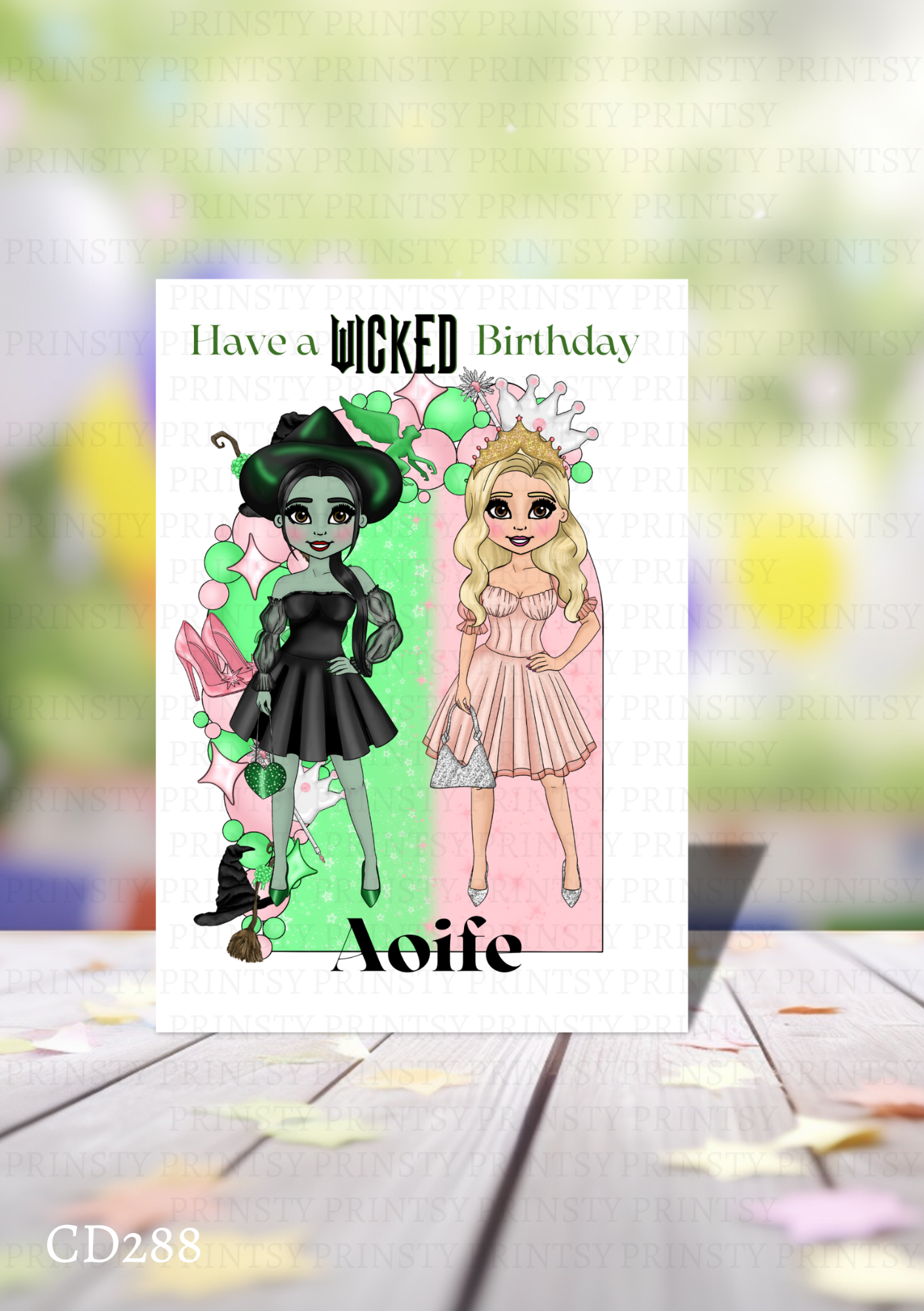 Wicked Birthday Card