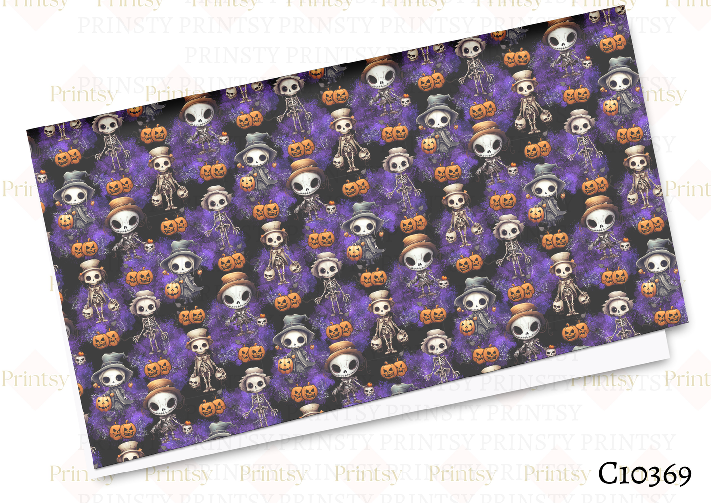 Halloween Mr Skeleton Canvas