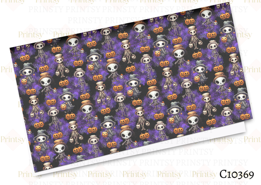 Halloween Mr Skeleton Canvas