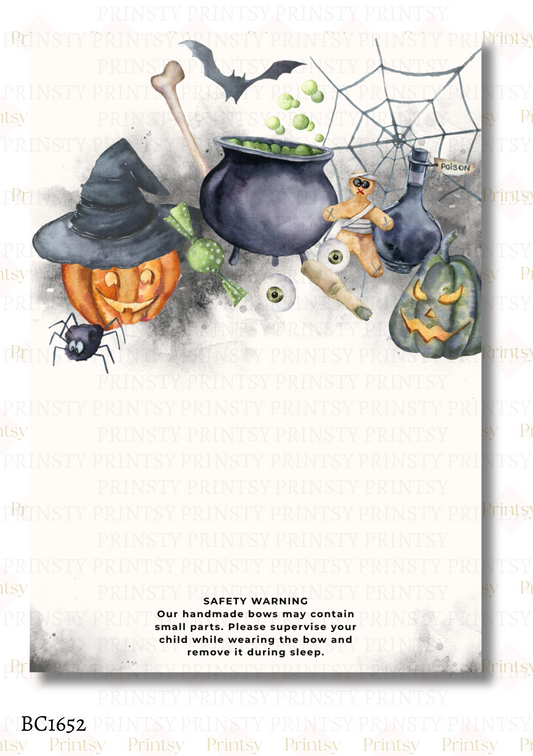 Halloween Bow Card
