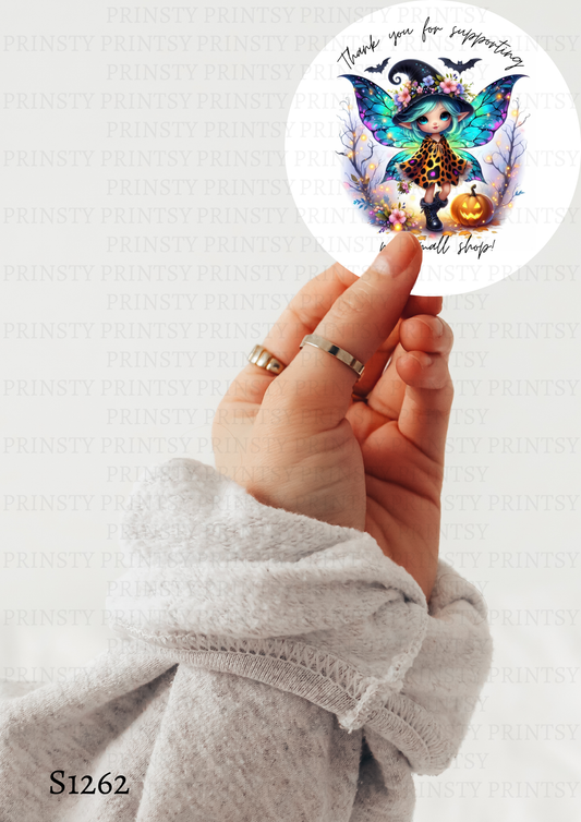 Halloween Fairy Sticker Sheet