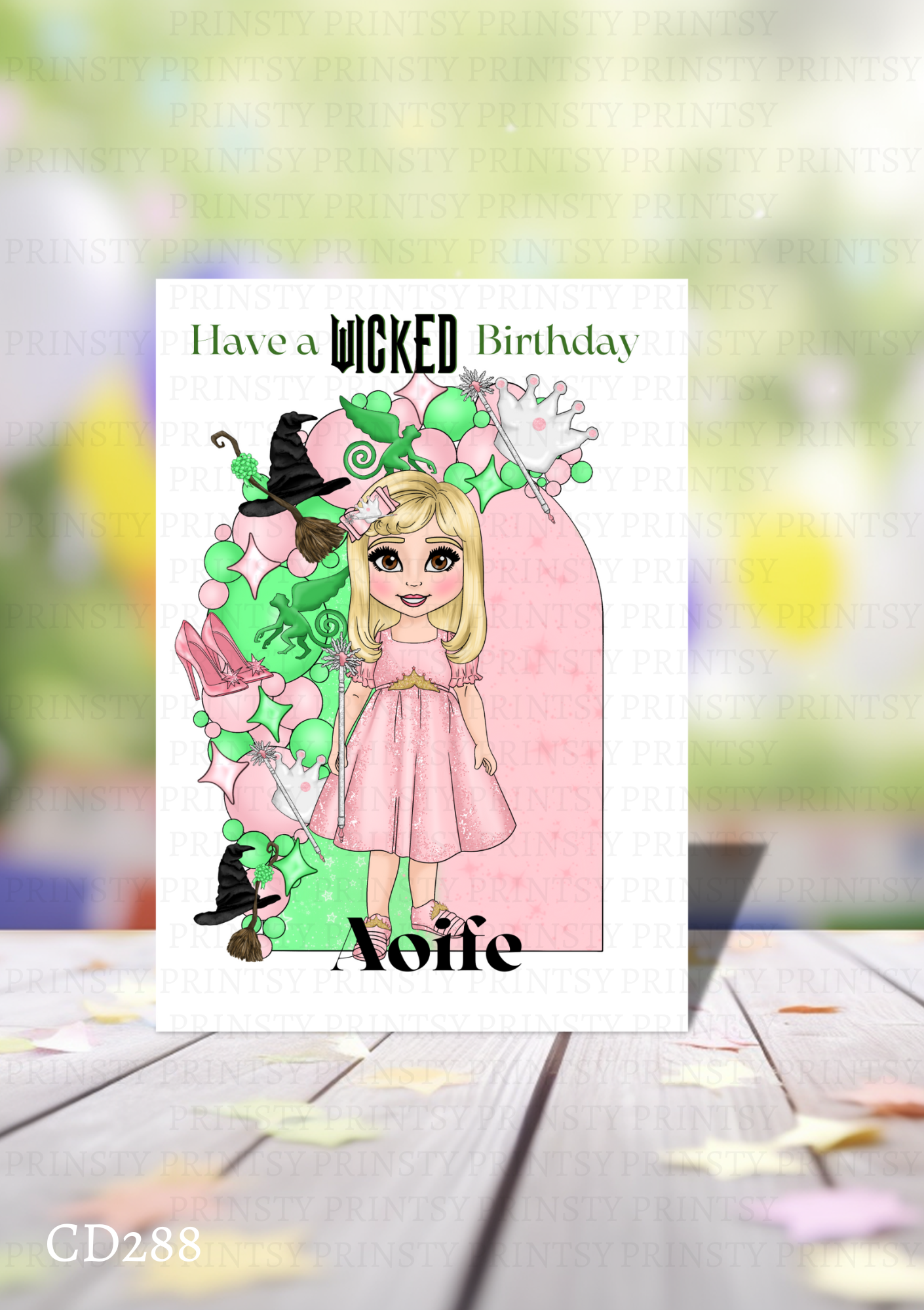 Wicked Birthday Card