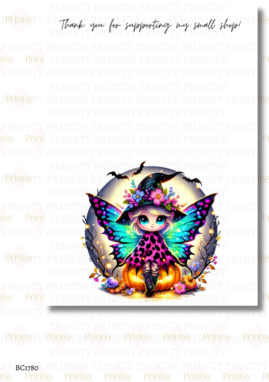 Halloween Fairy Bow Card