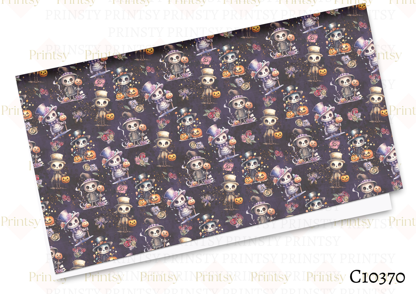 Halloween Mr Skeleton Canvas