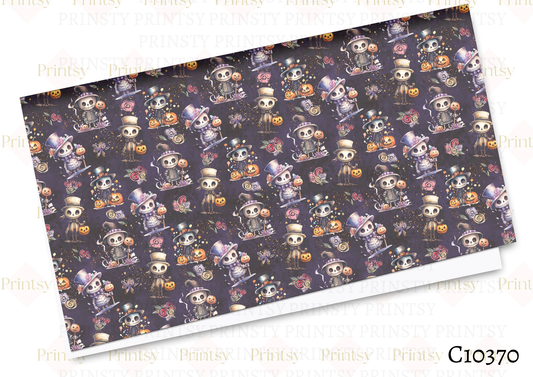 Halloween Mr Skeleton Canvas