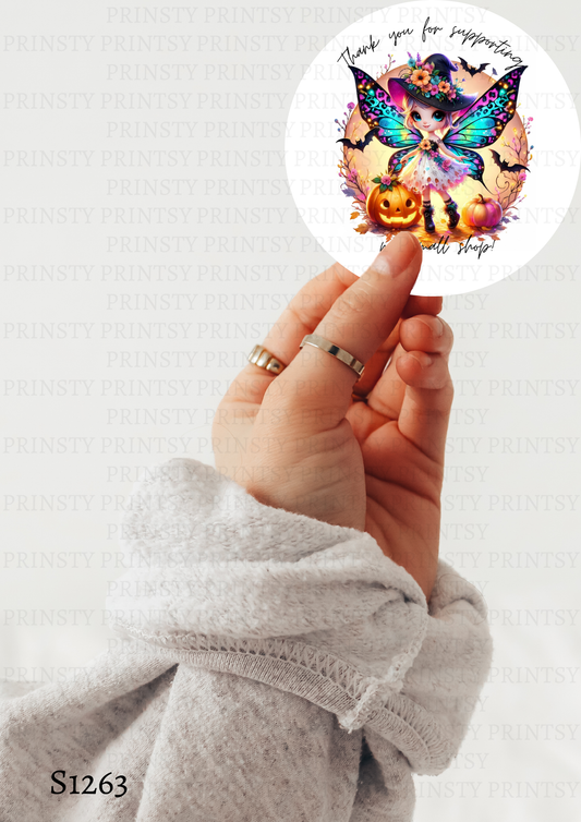 Halloween Fairy Sticker Sheet