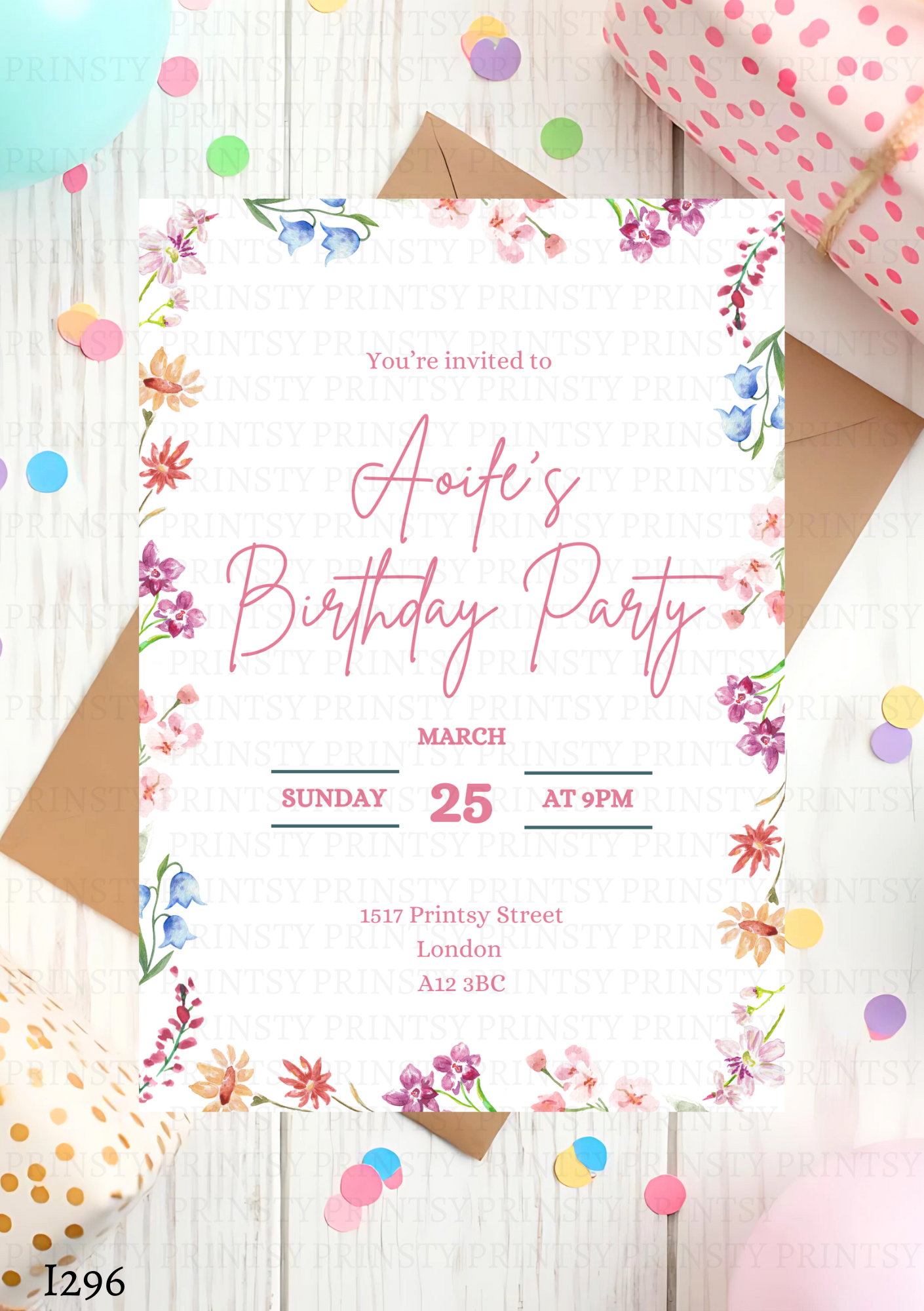 Birthday Party Invite