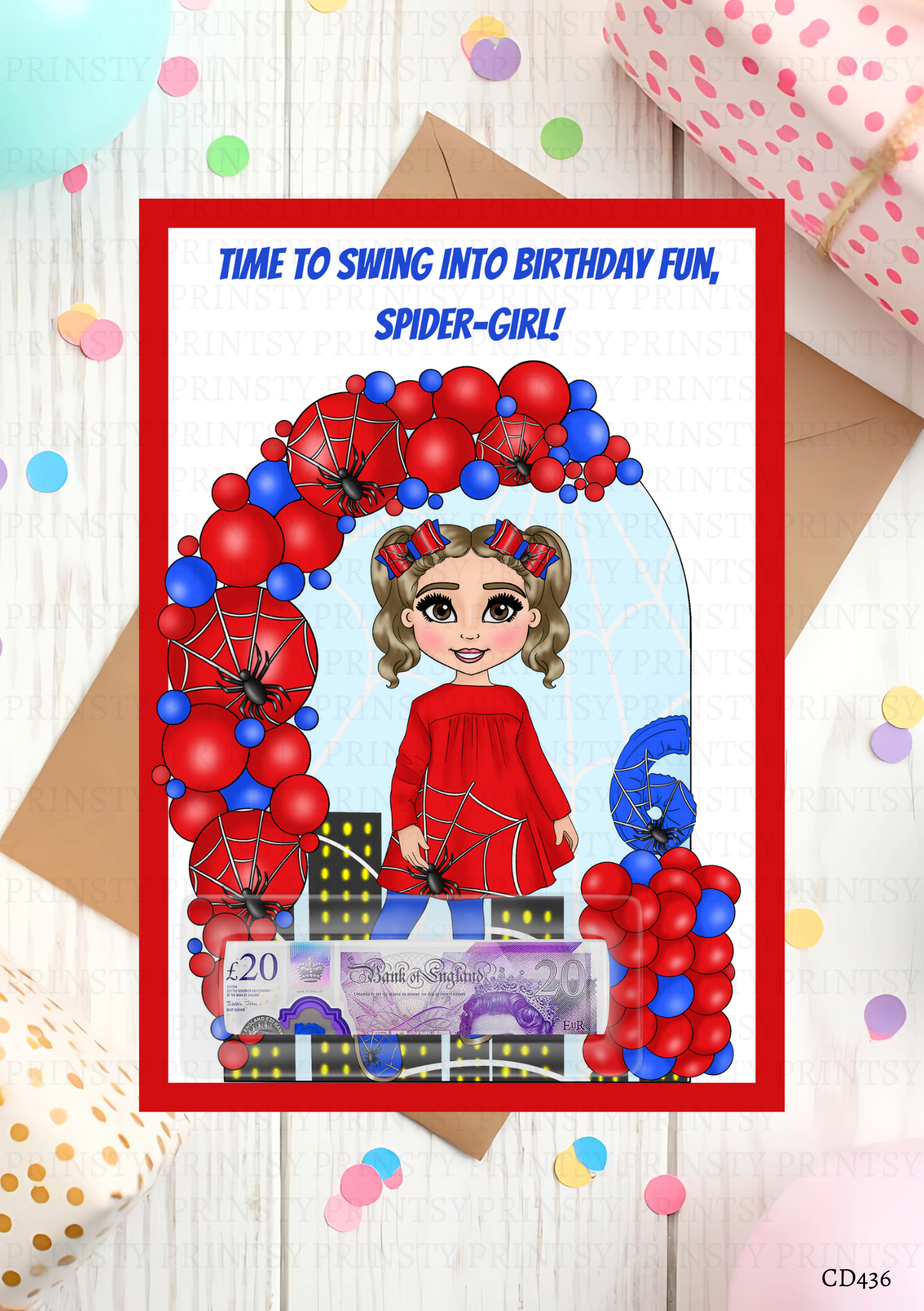 Web Dolly Money Card