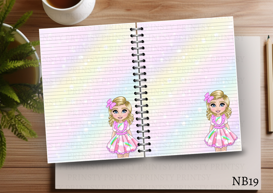 Rainbow Dolly Note Book