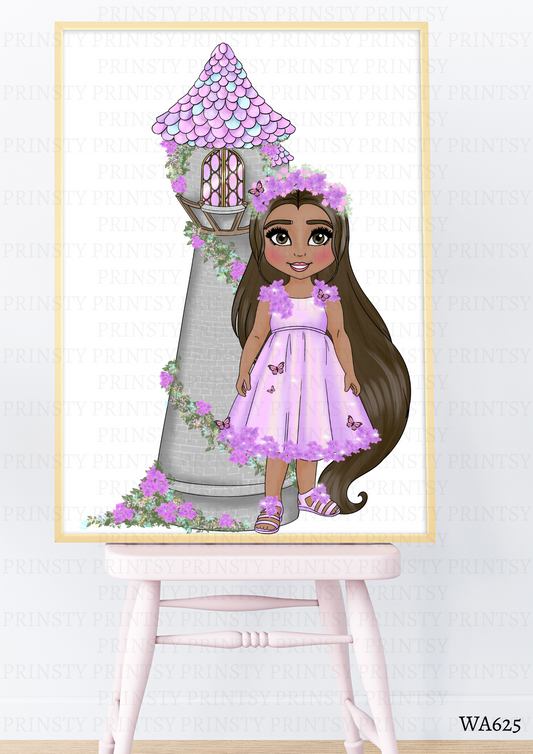 Punzie Dolly Wall Art