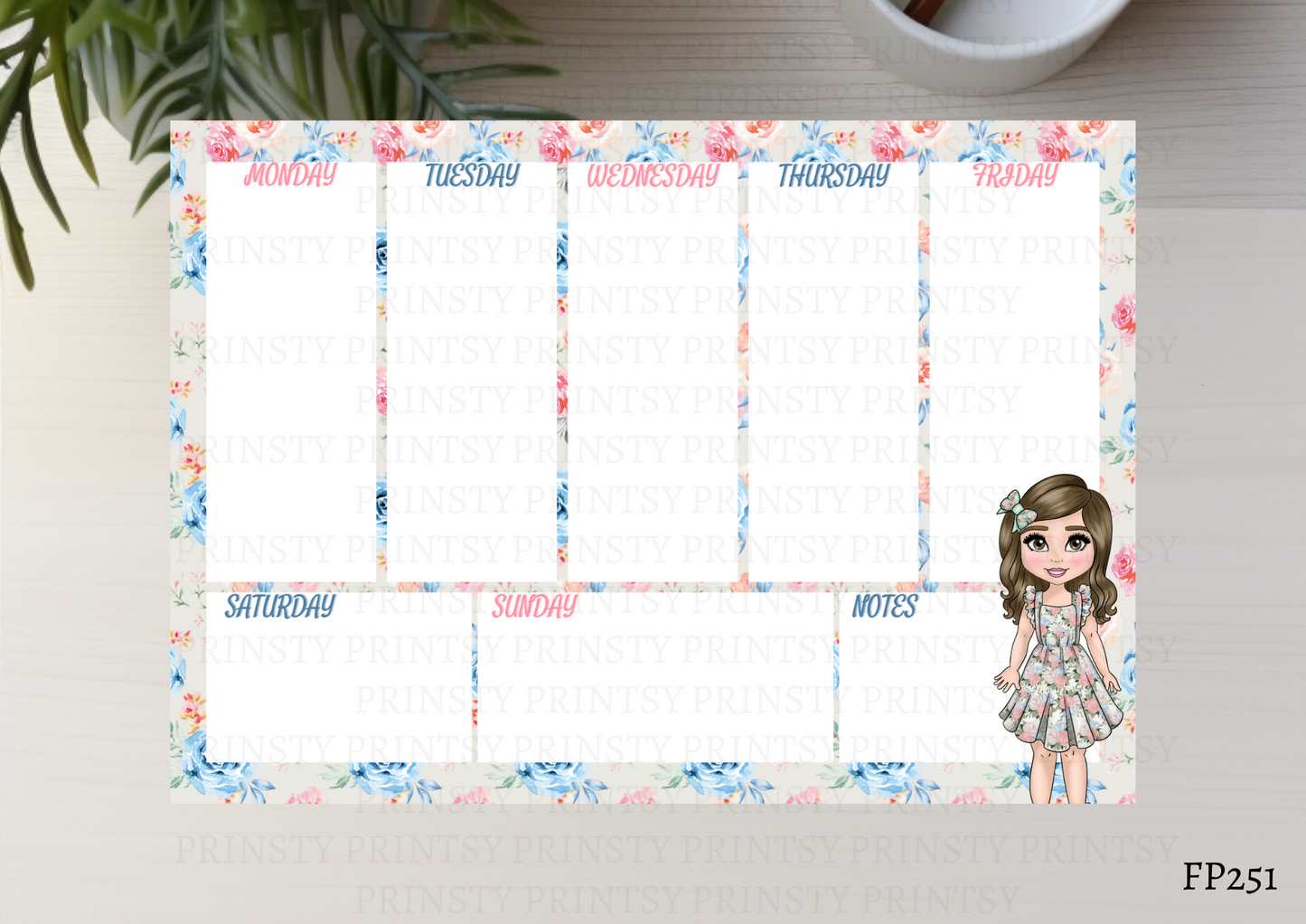 Vintage Dolly Planner