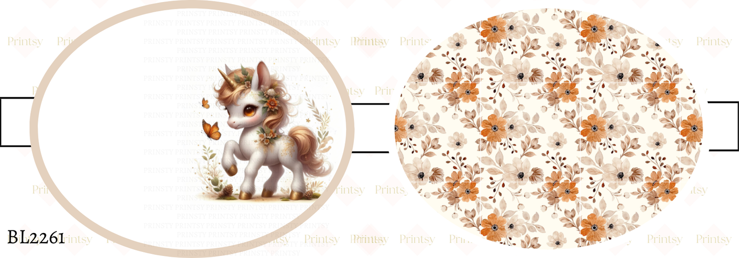 Autumn Unicorn Bow Loop