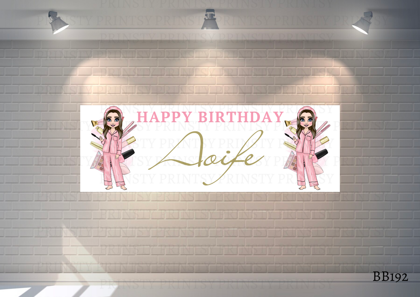 Make Up Dolly Banner