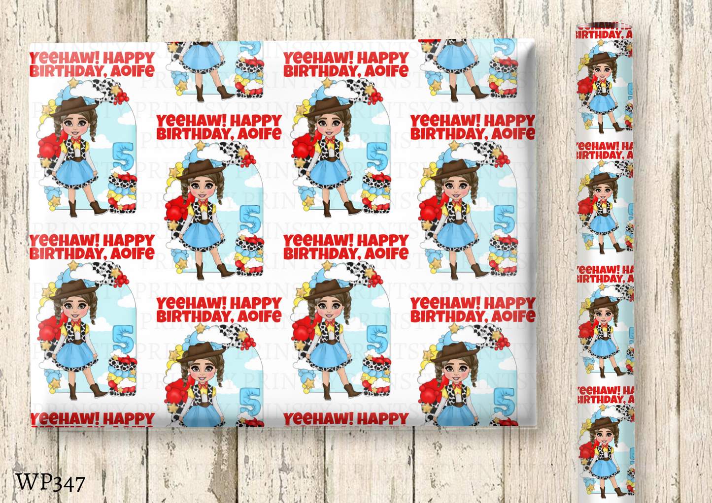 Toy Land Dolly Wrapping Paper