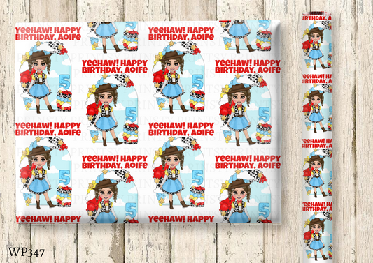 Toy Land Dolly Wrapping Paper