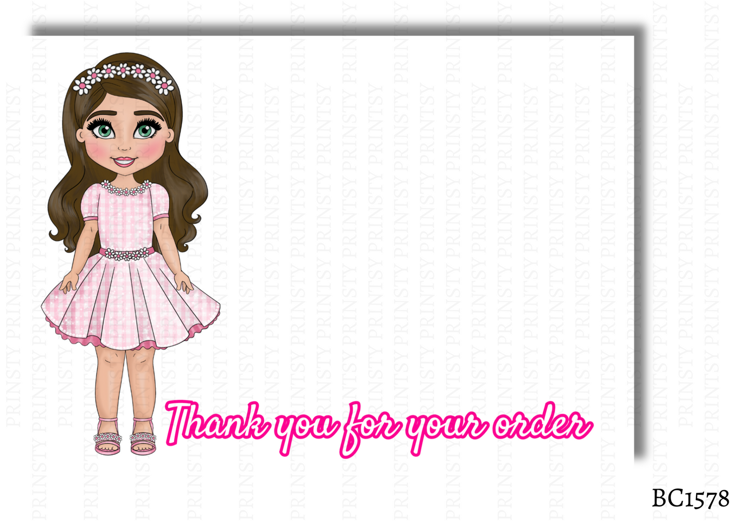 Dolly's Dolly Bow Card