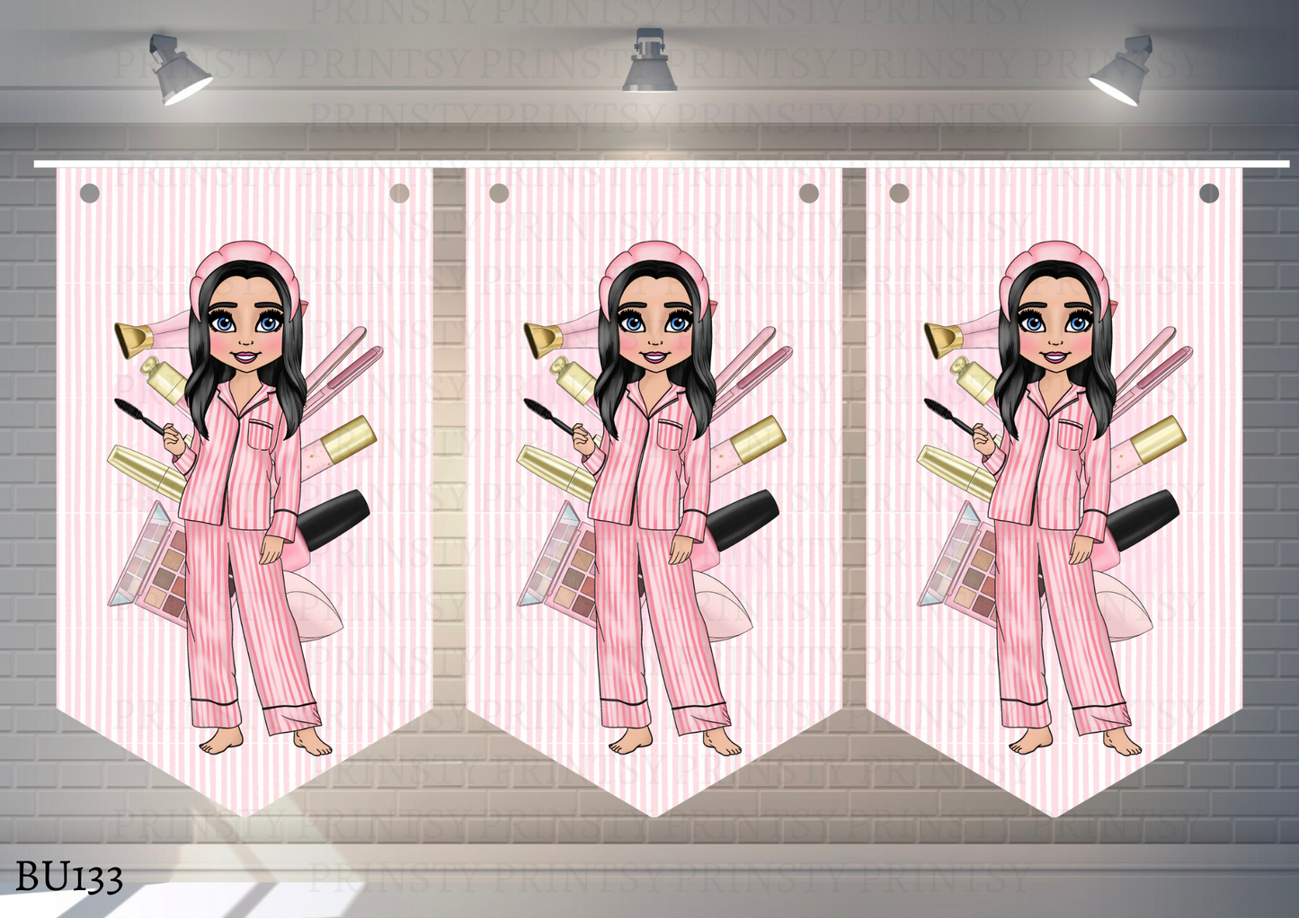 Make Up Dolly Bunting