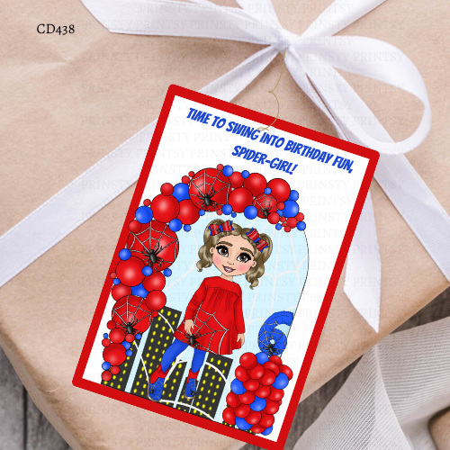 Web Dolly Gift Label