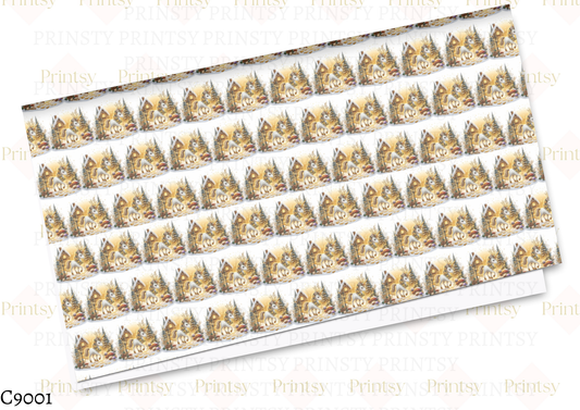 Christmas Unicorn Canvas