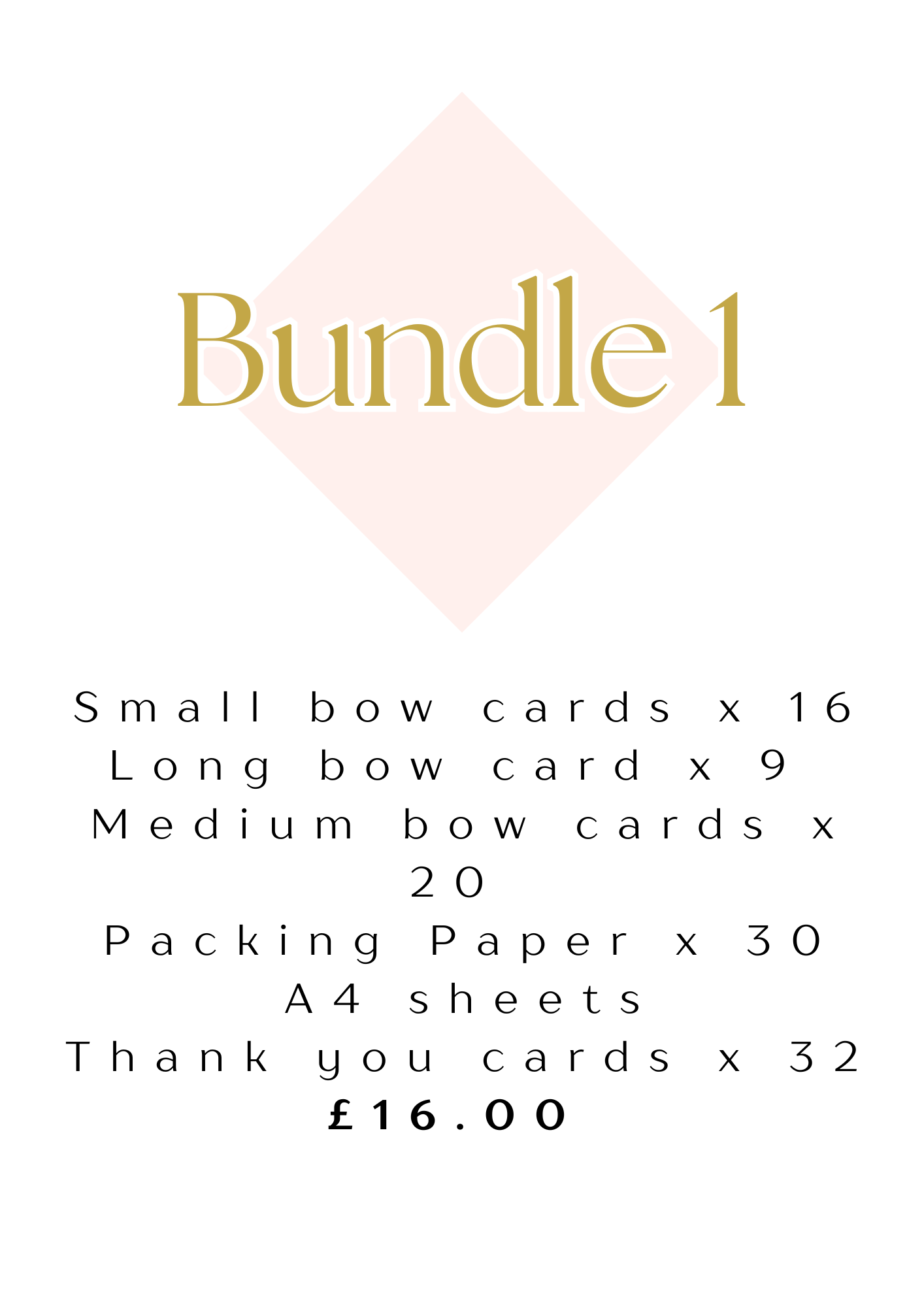 Packing Bundle One