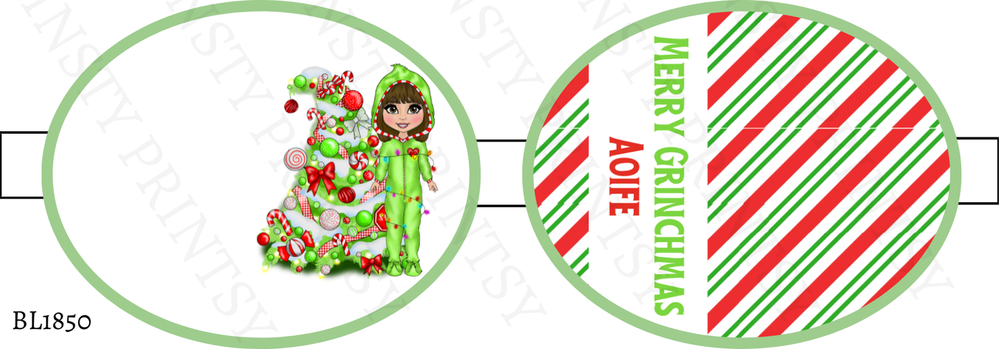 Christmas Dolly Bow Loop