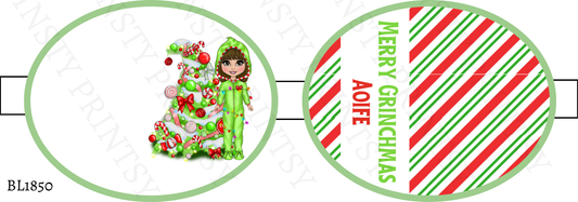 Christmas Dolly Bow Loop