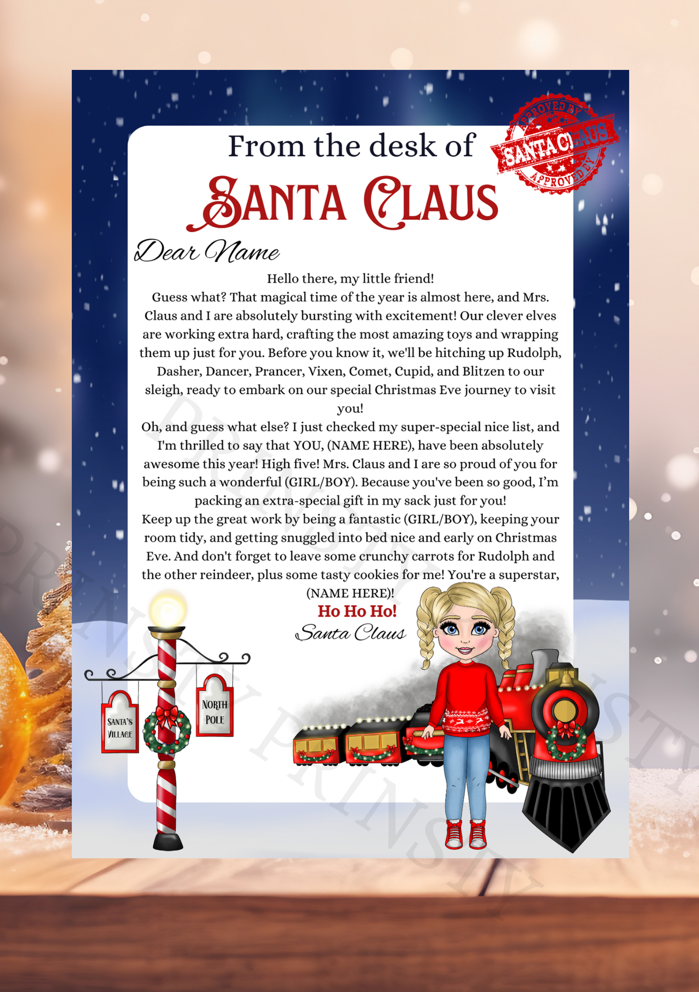 Dolly & Dude From Santa Letters