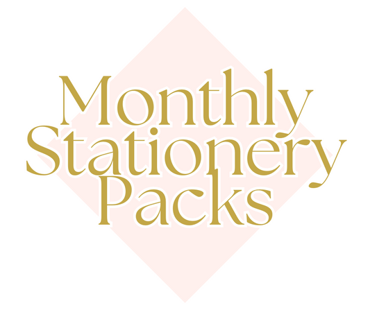 Monthly Stationery Packs