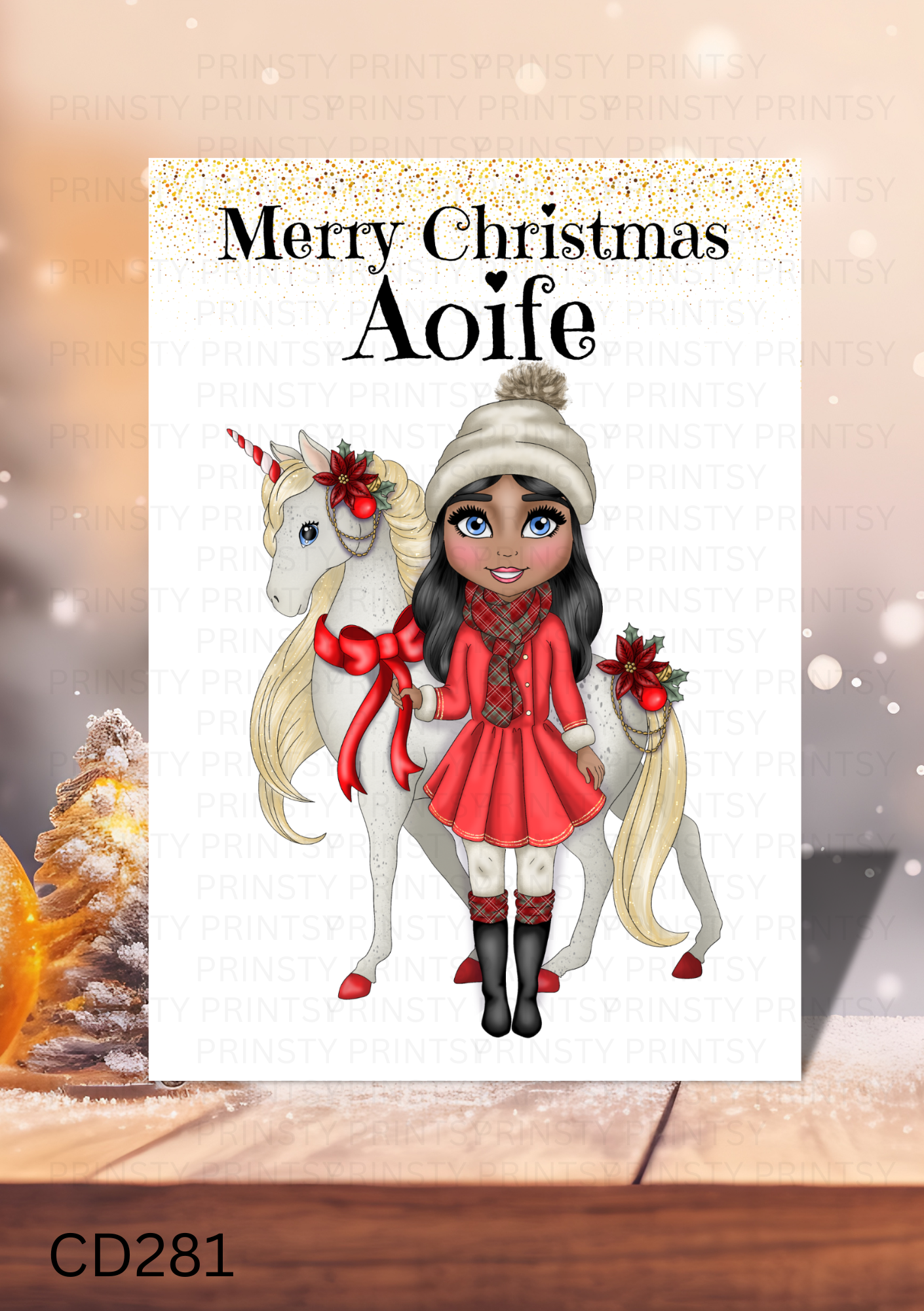 Dolly Christmas Card