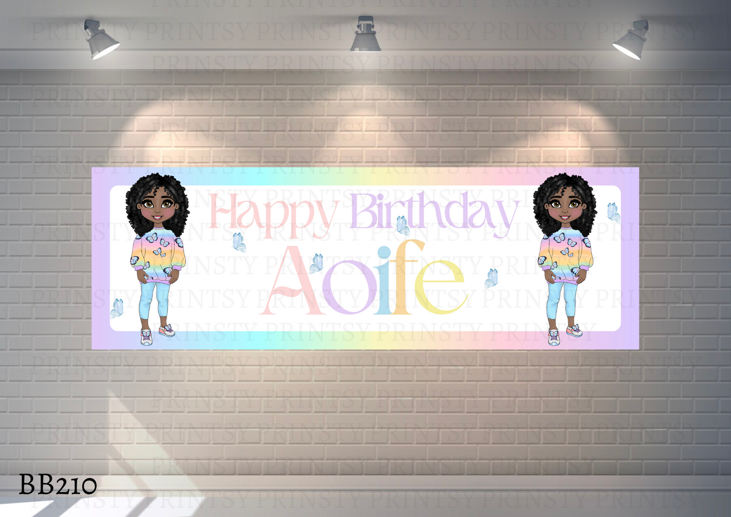 Butterfly Dolly Banner