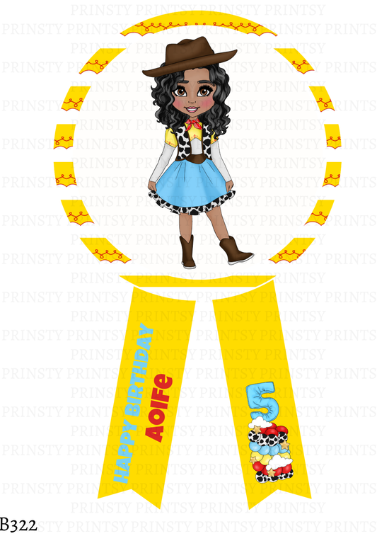 Toy Land Dolly Badge