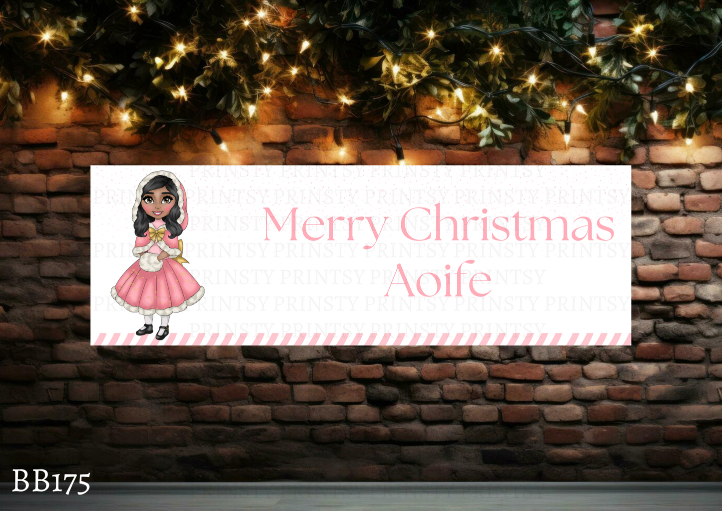 Christmas Dolly Banner