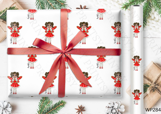 Christmas Fairy Wrapping Paper