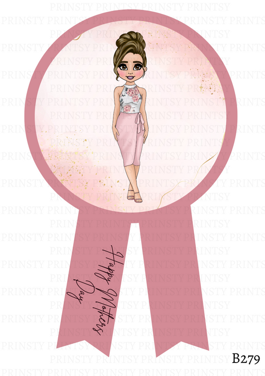 Dolly Mother's Day Badge