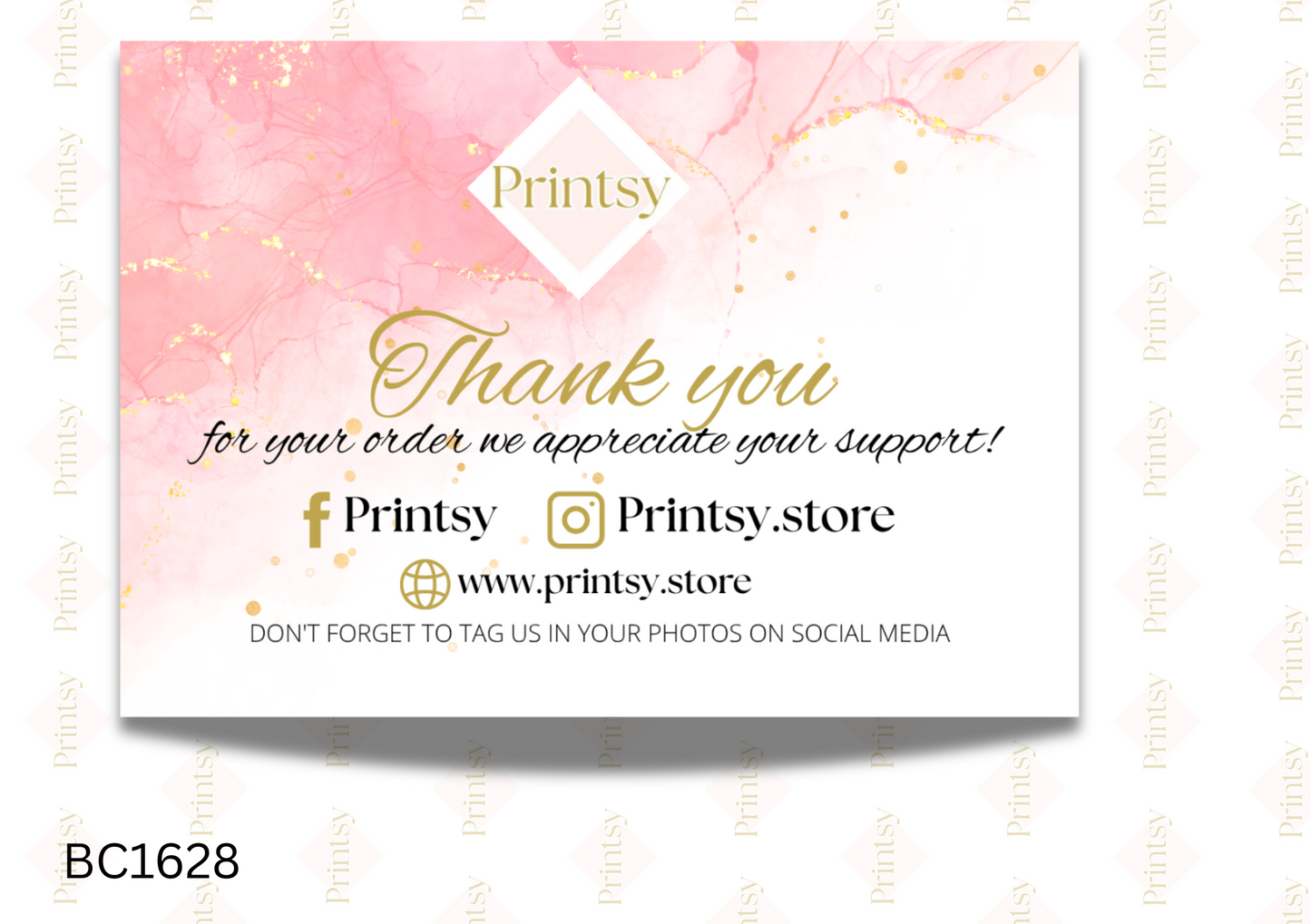 Thank You Card