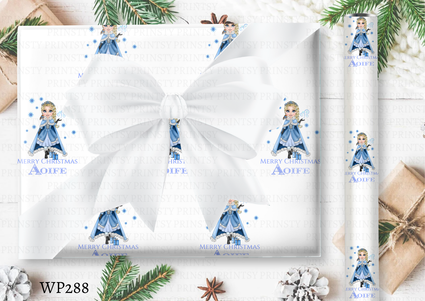 Ice Queen Wrapping Paper