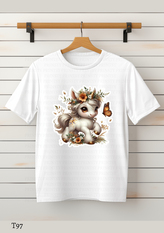 Autumn Unicorn Kids T-Shirt