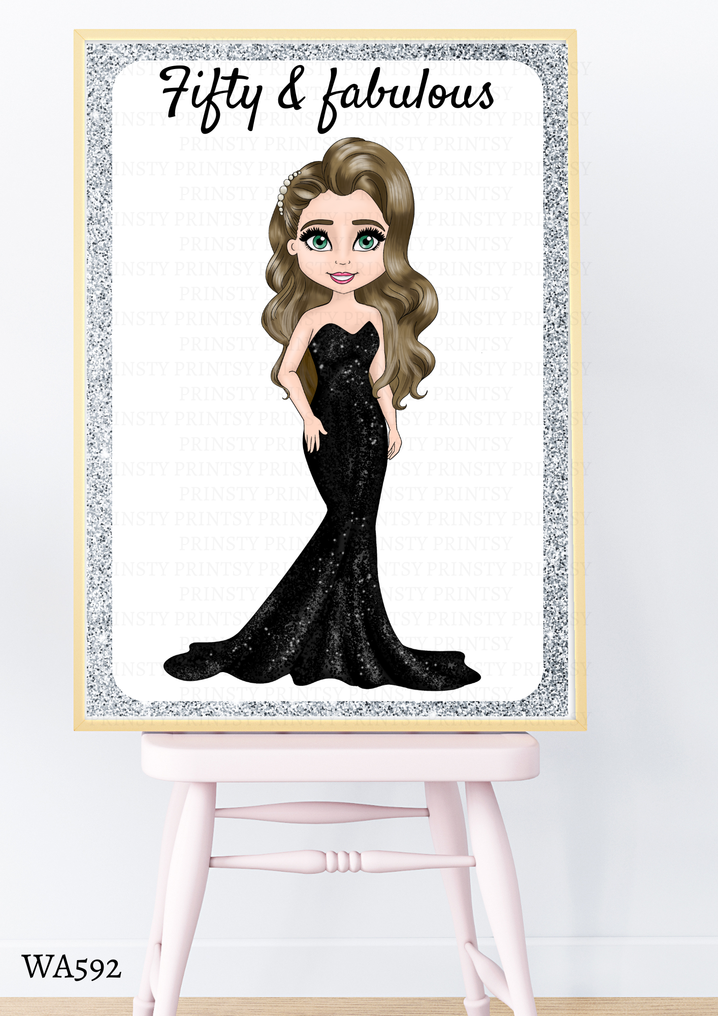 Elegant Dolly Wall Art