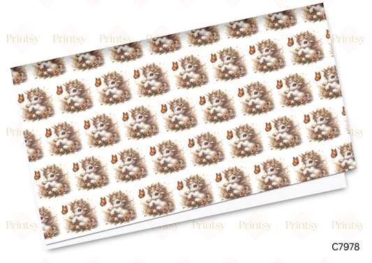 Autumn Unicorn Canvas