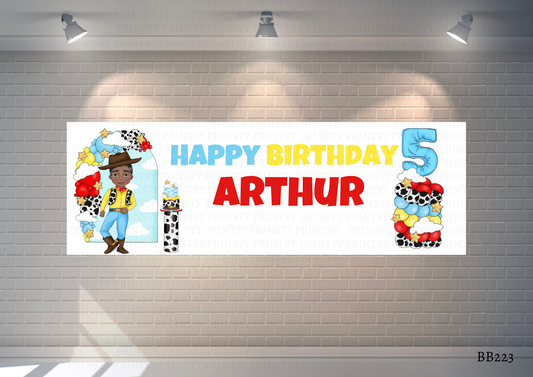 Toy Land Dude Banner