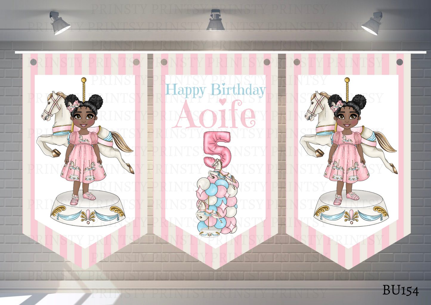 Carousel Dolly Bunting