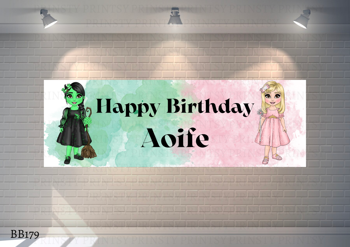 Wicked Birthday Banner